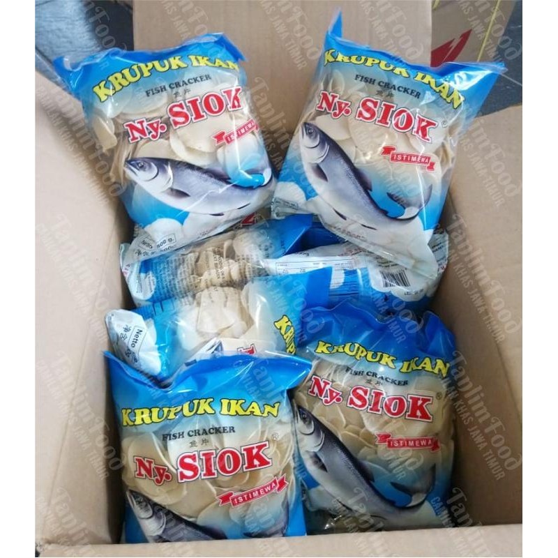 

Kerupuk Ikan / Fish Crackers Original Ny Siok - TanlimFood Terlaris