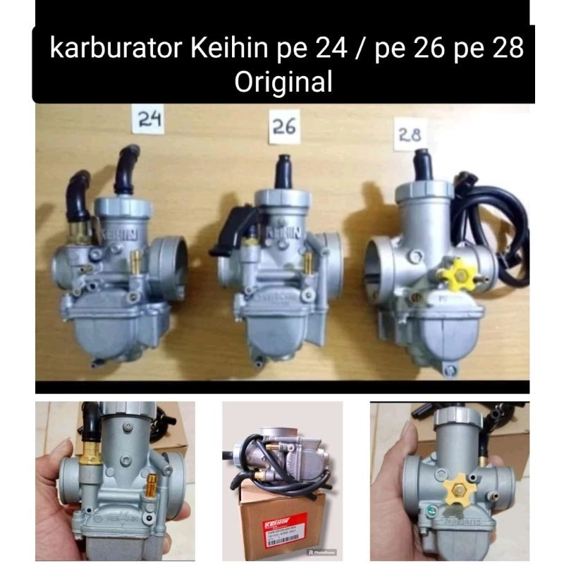 karburator pe 24 / pe 26 / pe 28 karburator Keihin kode a115 original