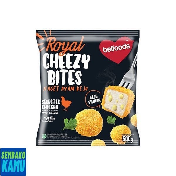 

Belfoods Royal Cheesebites 500 gr - Nugget