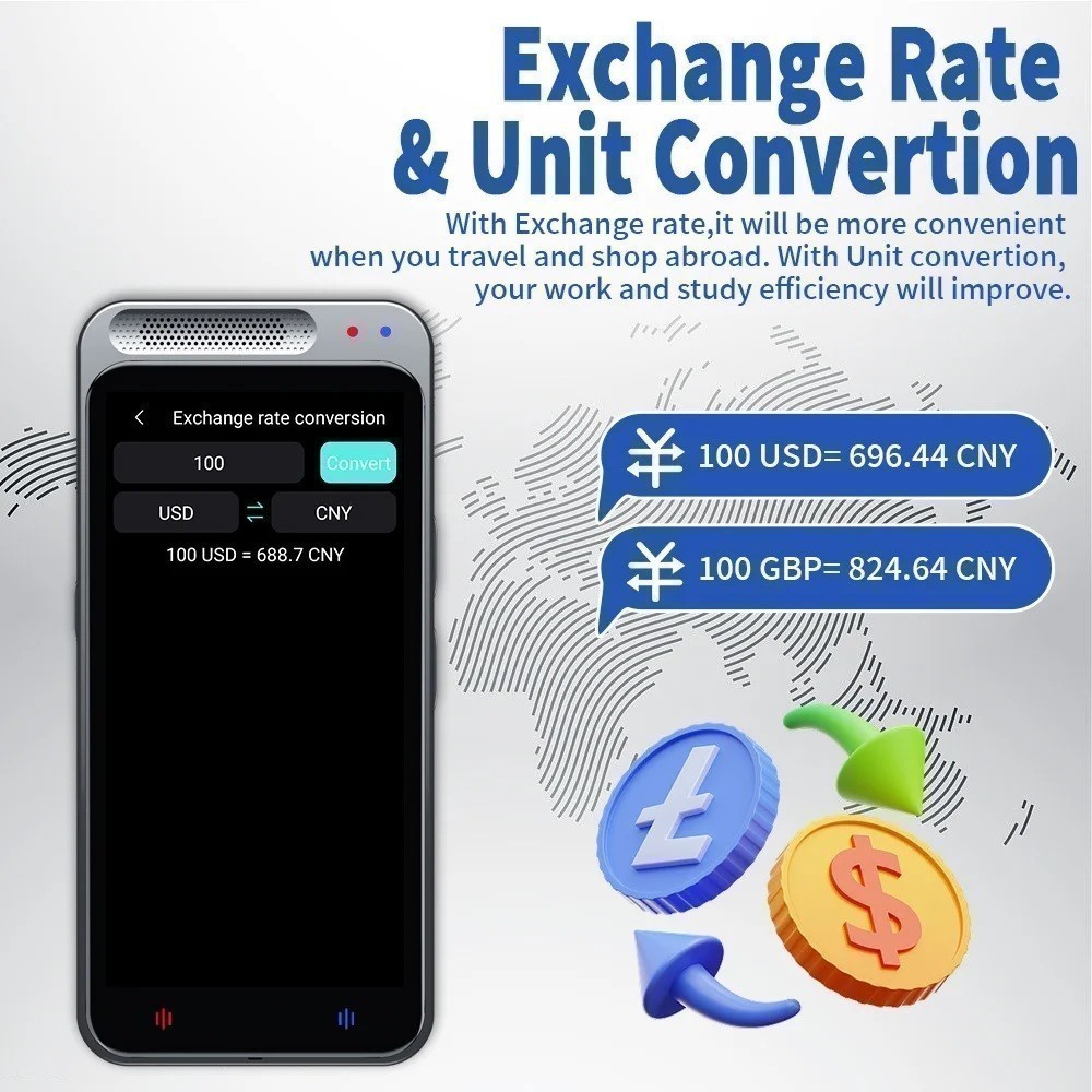 Z6 - Portable Smart Translator - Alat Penerjemah Hingga 138 Bahasa