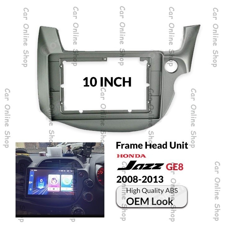 

Frame OEM 2008 - 2013 HONDA JAZZ GE8 Head Unit Android 10 inch Universal 2009 2010 2011 2012