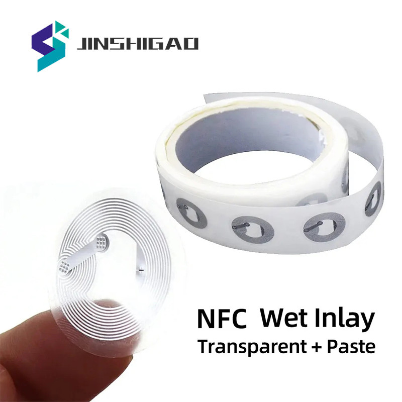 

10pcs/lot Wet Inlay NFC Tag Nfc213 Label 213 Stickers Tags Badges Lable Sticker 13.56mhz For Huawei Share Ios13 Shortcuts