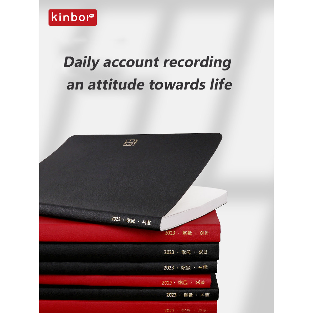 

Kinbor Planner 2023 A6 A5 Notebooks Weekly Time Plan Daily Agenda español Record NoteBook Work Notes ежедневник Office School