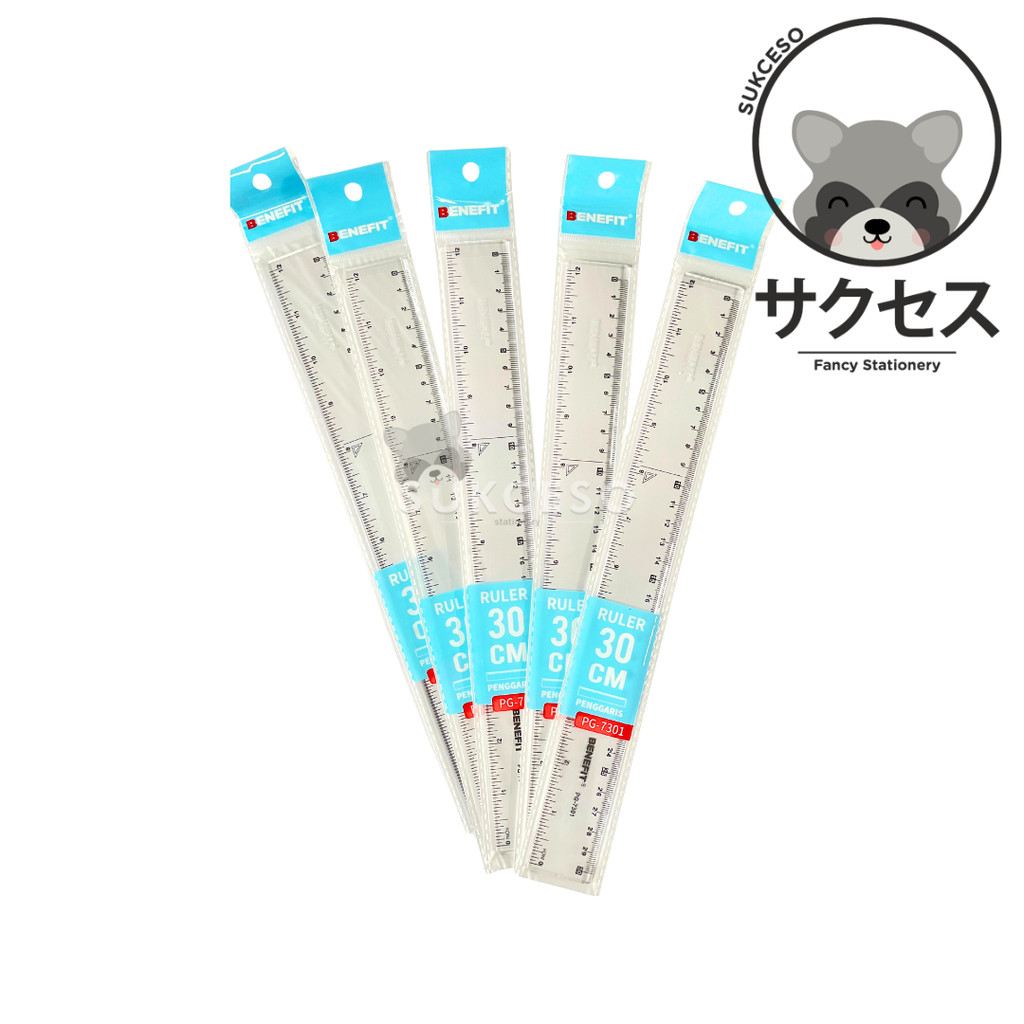 

Benefit Penggaris 20cm PG-7201 dan 30cm PG-7301