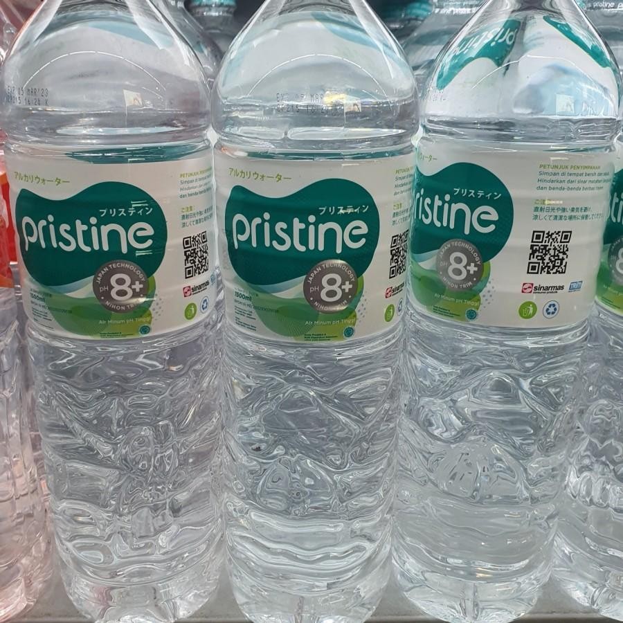 

PRISTINE Air Mineral PH Tinggi PH 8 1500ml / 600ml / 400ml