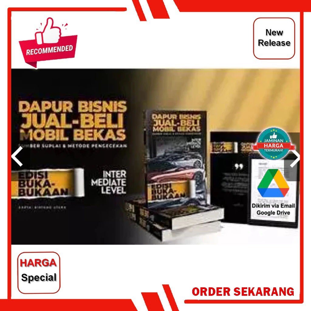 PROMO Dapur Jual Beli Mobil Bekas Dari Nol Hingga Untung Maksimal- (bahasa Indonesia)