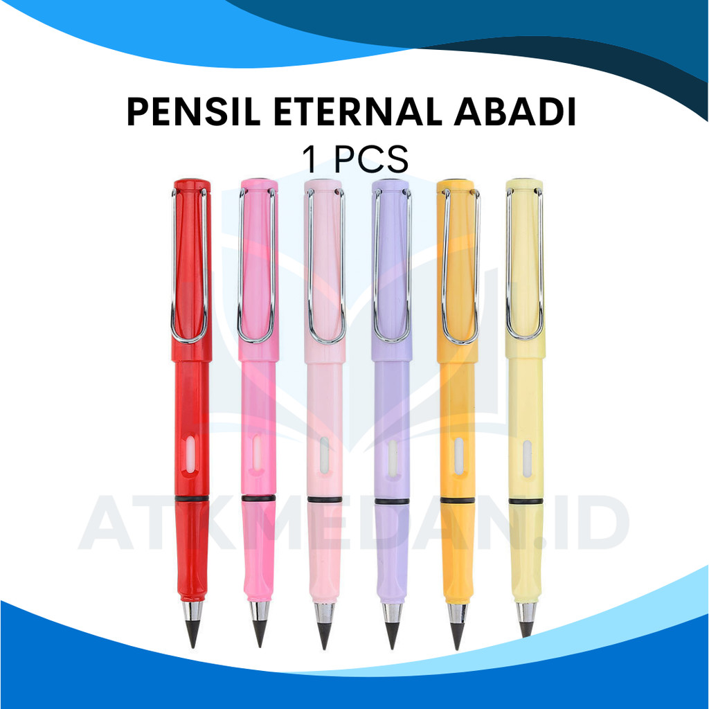 

PENSIL ABADI TIDAK BISA HABIS + PENGHAPUS PER PCS | PENSIL ETERNAL
