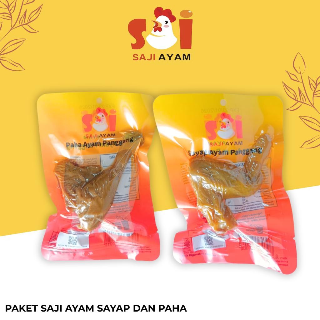 

SAJI AYAM SAYAP / PAHA snack cemilan siap saji / cocok untuk Travel, enak dan bergizi
