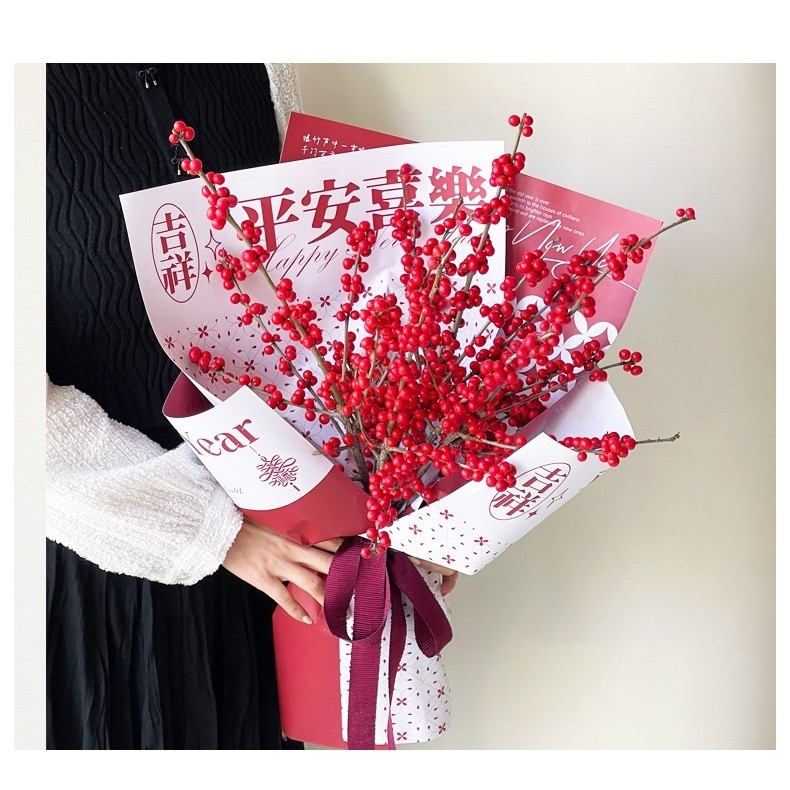 

Kertas Buket Bunga Kertas Cellophane Edisi Imlek 2024 / Flower Wrapping