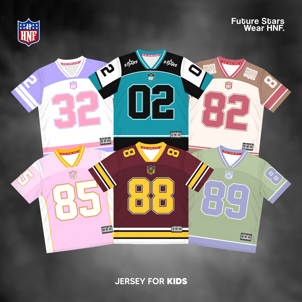 FERIDNORO Jersey Casual Anak / Jersey Olahraga Outdoor / Bahan Dryfit Brazil / Full Printing