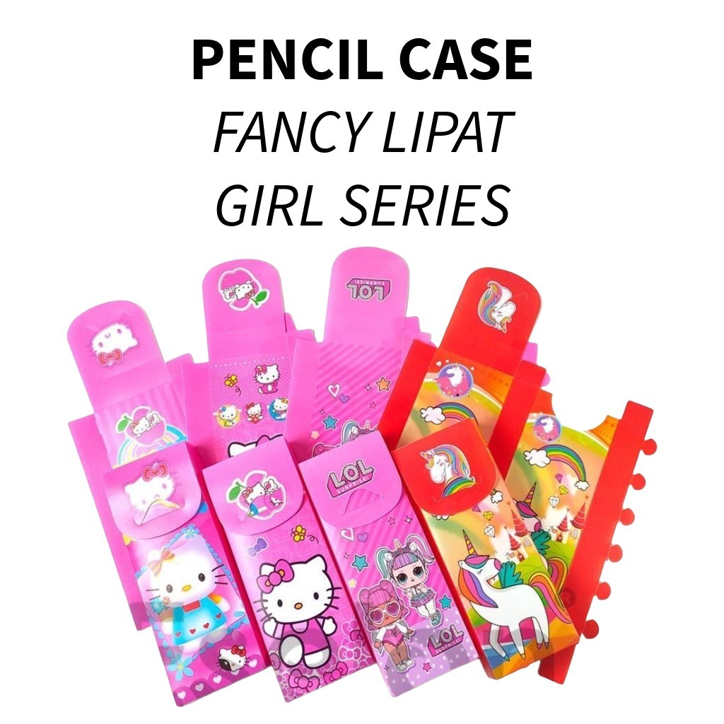 

♚Kotak pensil lipat / Tempat pensil lipat / Kotak pensil lipat karakter♚