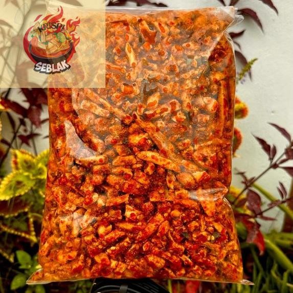

(Seblak krispi) Basreng pedas daun jeruk viral basreng bumbu melimpah 1 kg