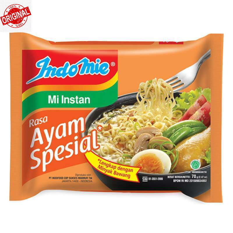 

10 PCS INDOMIE AYAM SPESIAL **