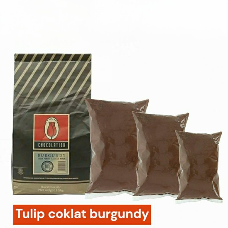 

COKELAT TULIP BURGUNDY 100gram-500gram