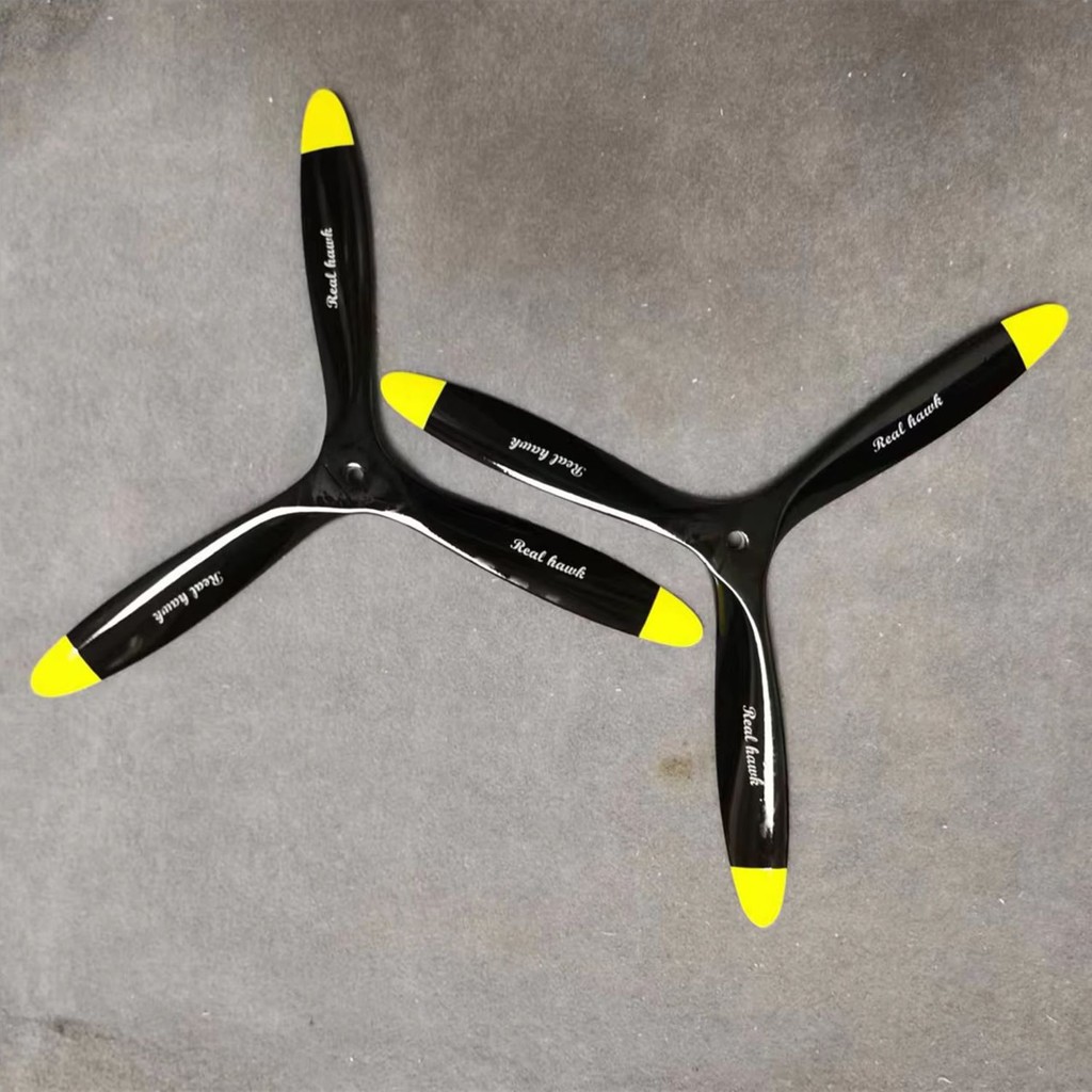 1 Pcs 3 Blade 15/16/17/18/19 inch Forward(CCW)&Reverse(CW)  Beech  Wood Propeller for Scale RC Gas A