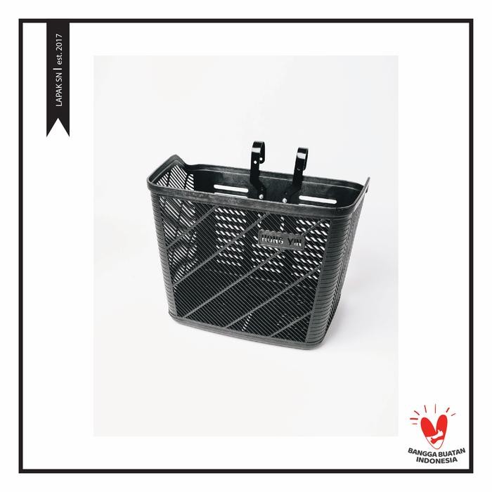 

Keranjang Classic Hongyin/ Keranjang Pagar Corona - Hitam