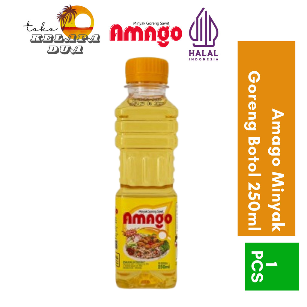

Amago Minyak Goreng Botol 250 ml