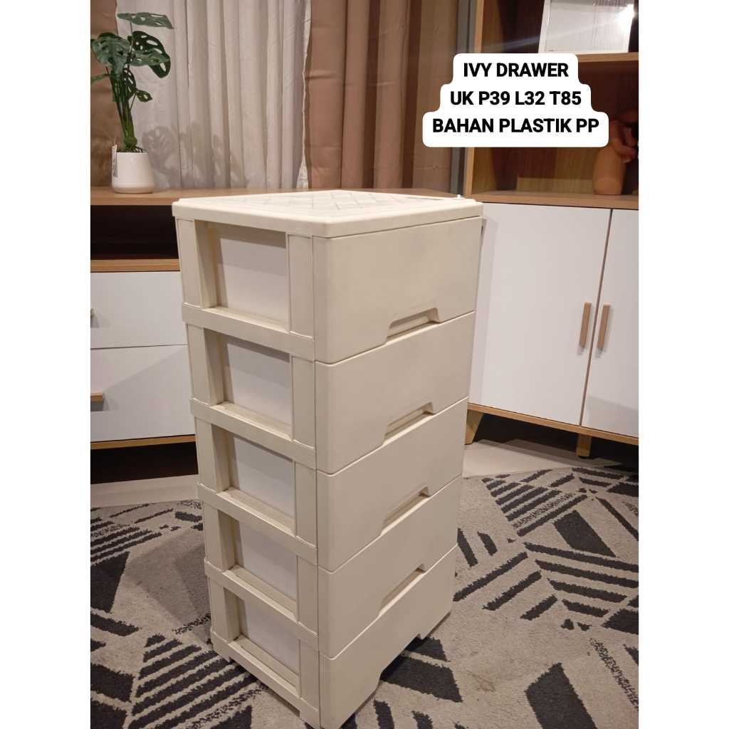 Informa Ivy Laci Penyimpanan 5 Tingkat - Ivory