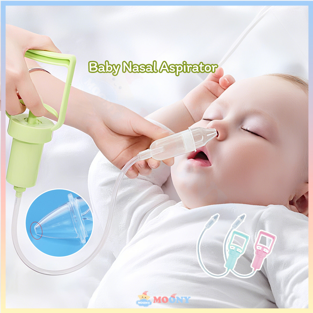 Moony Cleaner Sedot Hidung Penyedot Ingus Bayi Alat Pompa Ingus Manual Bayi