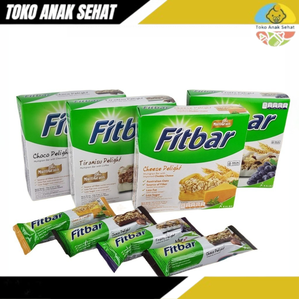 

Fitbar Coklat 1 Box 12pcs Pilihan Rasa Fruit Buah Delight Tiramisu Dan Cheese Keju Anak Sehat