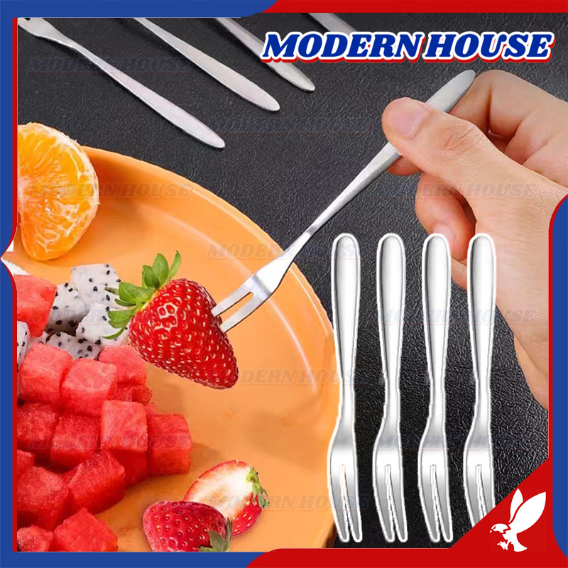 Garpu Buah Stainless Steel / Garpu Buah Stainless / Garpu Buah Kecil / Garpu Kue