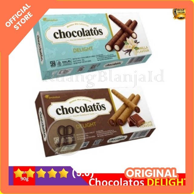 

CHOCOLATOS DELIGHT WAFER ROLL 90gr