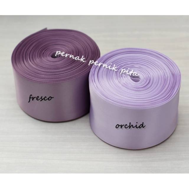 

HRG PERYARD=90cm - SATIN 2" (5CM) DOUBLE SIDE IMPORT