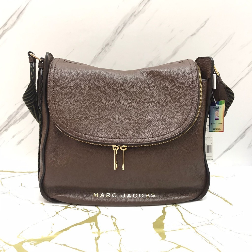 Marc Jacobs Groove Large Hobo with Gold Hardware in Bruciato