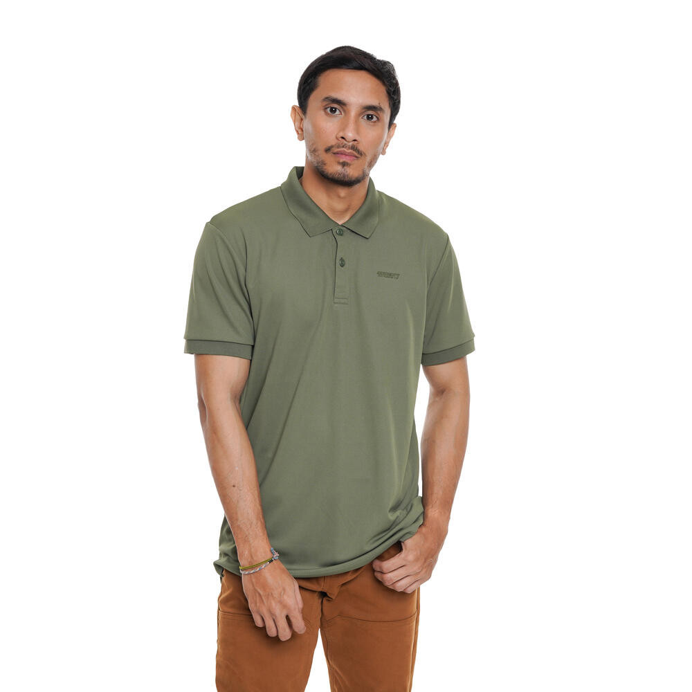 EIGER KAOS PRIA X- ROLLING POLO - OLIVE