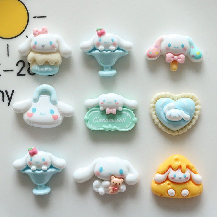 Jibbitz Crocs Cinammon Rolls Sanrio Charms Aksesoris Pin Sandal Baim Crocs Motif Karakter