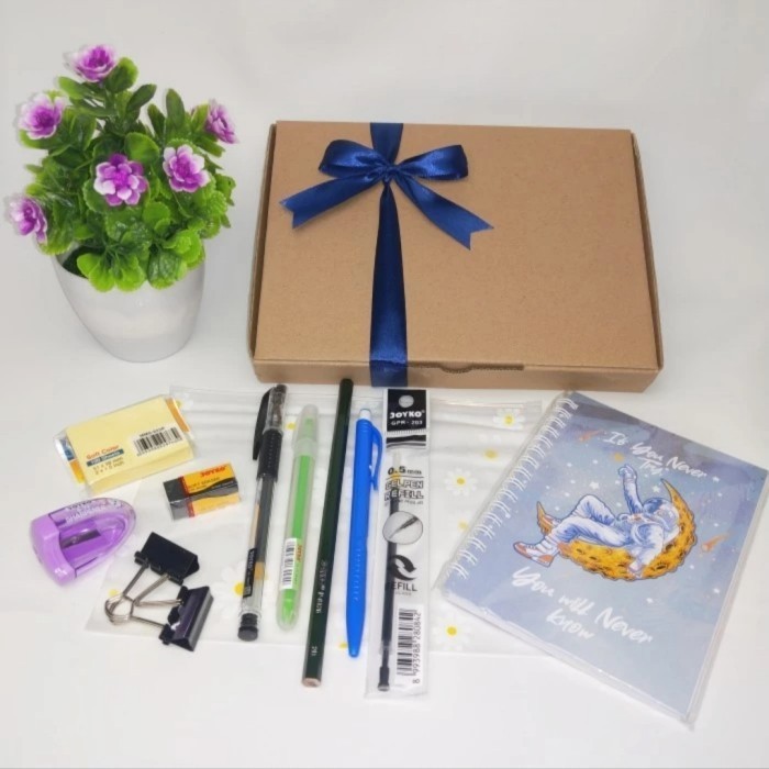

promo ✨ -Paket Alat Tulis Set Anak Sekolah Souvenir Kantor Paket Atk 2 - Tanpa ucapan