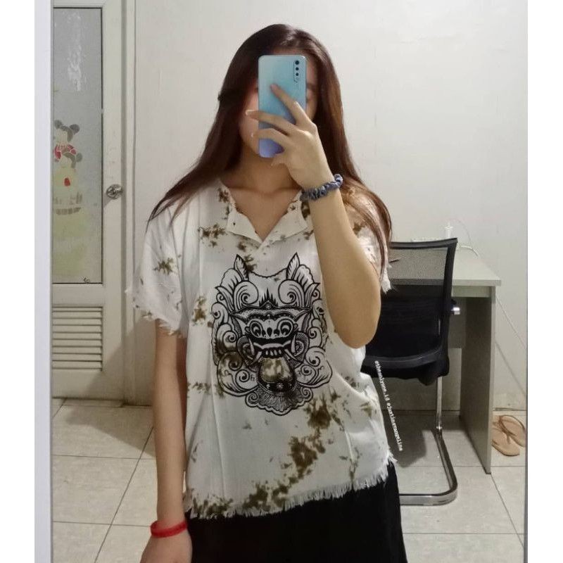 Baju barong ts yantrn dewasa/baju atasan pria wanita khas bali keren