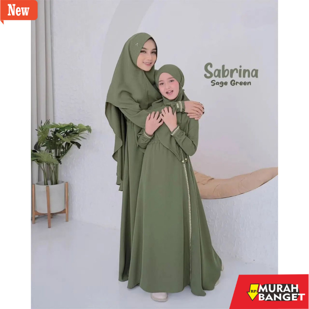 gamis kekinian tahun 2024 GAMIS COUPLE NAYRA PLUS KERUDUNG GAMIS CRINGKLE BAJU PESTA KONDANGAN MEWAH