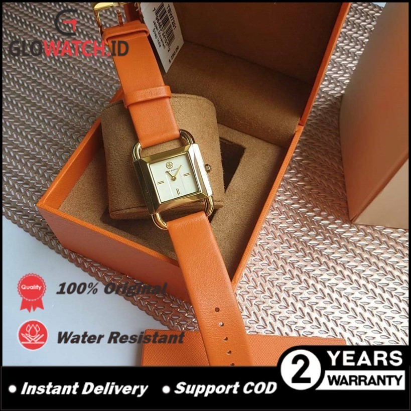 [Promo] Jam Tangan Wanita Tory Burch Phipps Liliam Leather Original (Garansi 2 tahun) / Support COD 