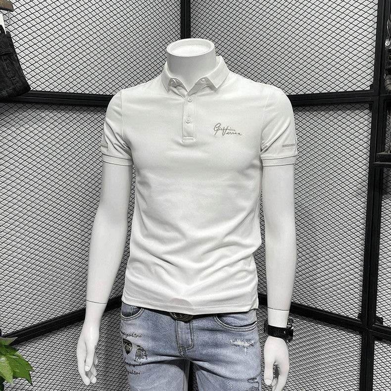 Kaos Polo Hitam Pria Baju Polos Kaos Kerah Pria Polo Shirt Hitam Putih