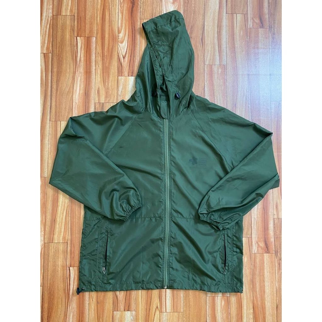 SAIBER - CLEARANCE SALE Jaket Running Parasut Rijek Bekas Sablon// PRODUK MURAH PROMO SALE