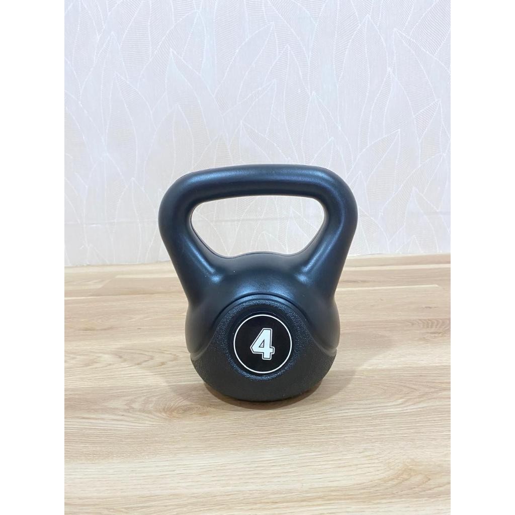 POTENCE KettleBell 4 KG Barbell 4 KG/ Dumbell 4kg / Barbel 4kg / Dumbell 4kg Weight Lifting Barbel D