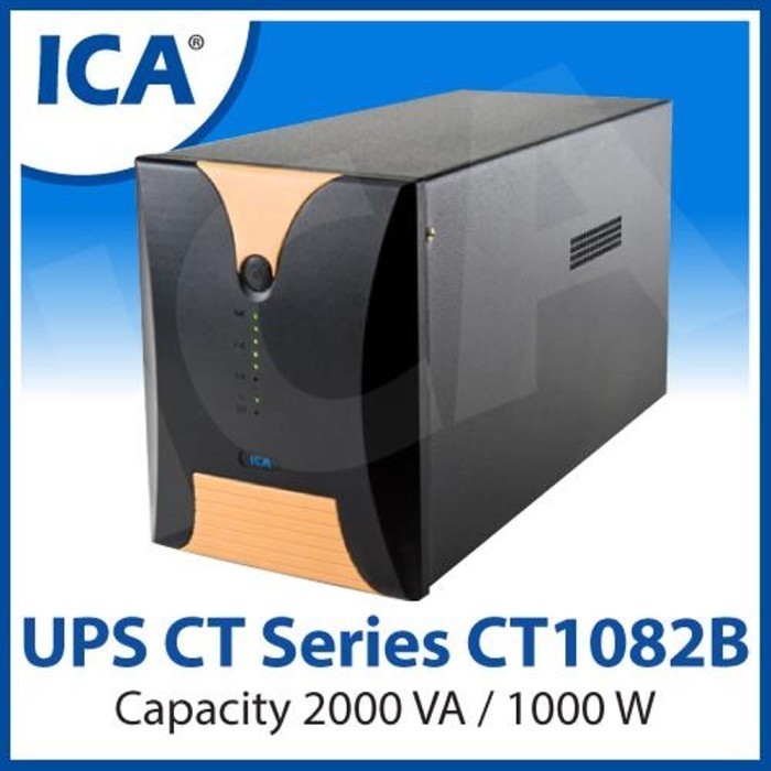 UPS ICA CT 1082B 2000 VA 1000 Watt Mini Komputer PC bkn APC Prolink