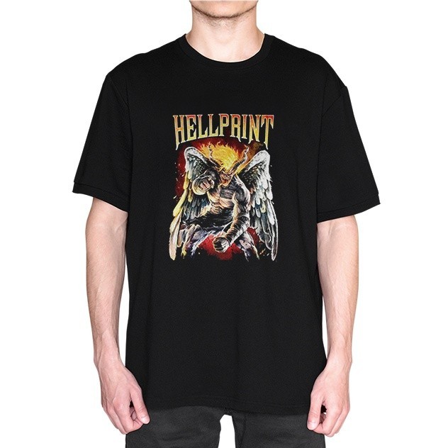 【COD】 NEW T-shirt Band Hellprint Monster Of Noise 3 KAOS