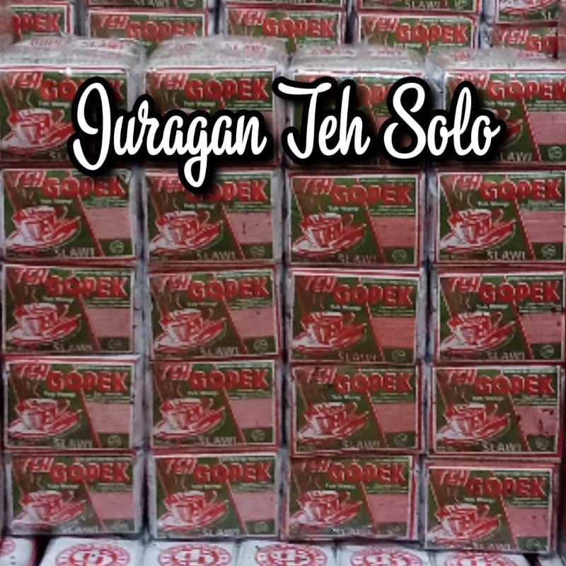 

Disc Shope VIDEO TEH GOPEK 1 Slop isi 10 pcs (@40g), khas Wedangan Angkringan Solo