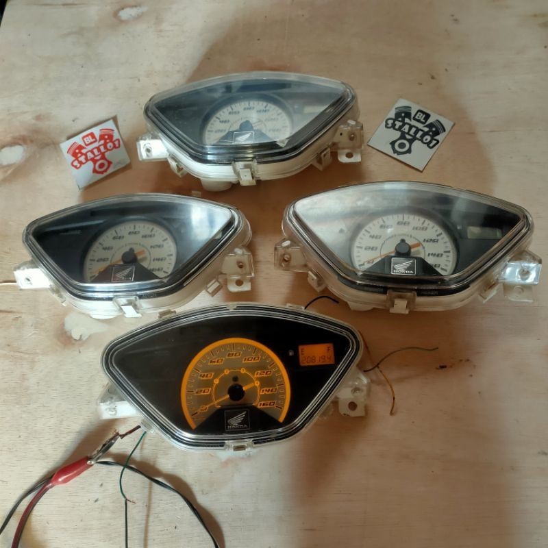 Speedometer sepido meter kilometer Supra x125D Supra x 125 2005 2006 2007 2008 asli