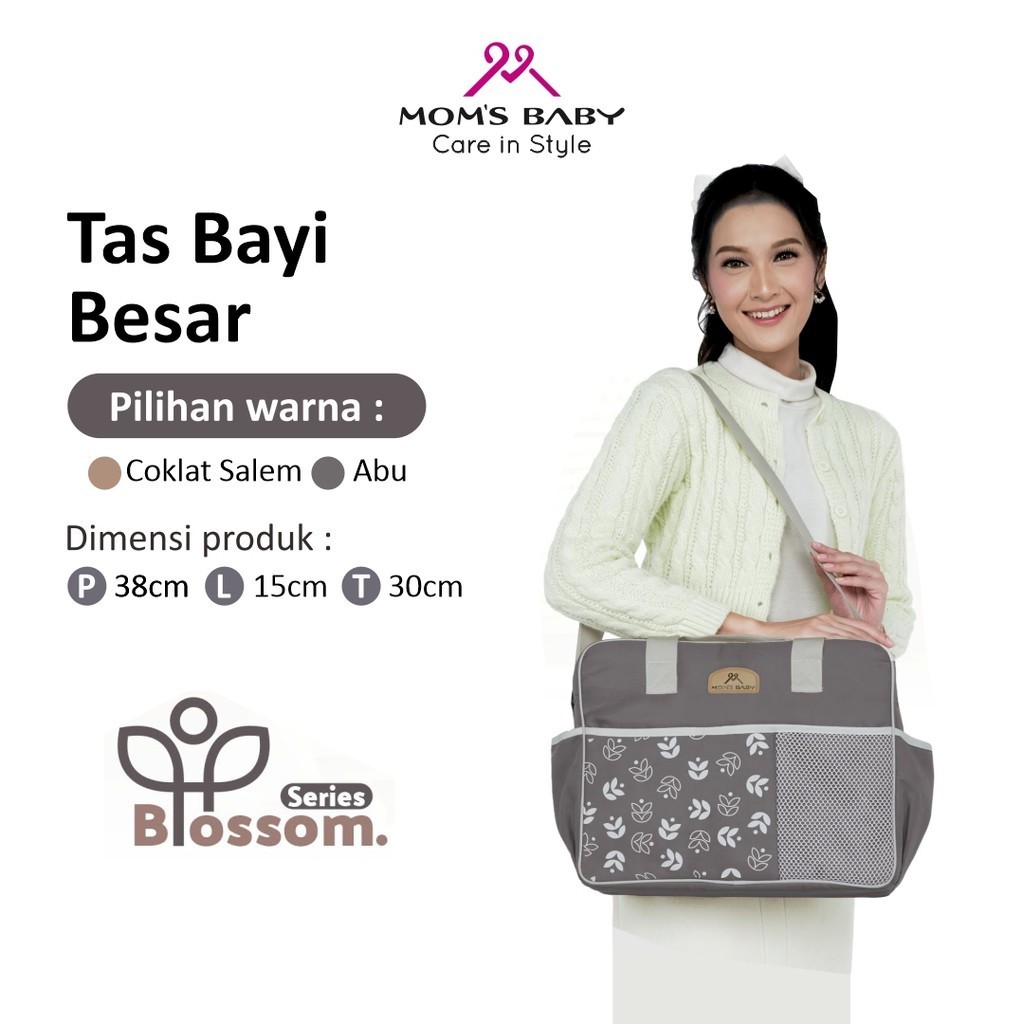 Mom's Baby Tas Bayi Besar Blossom Series