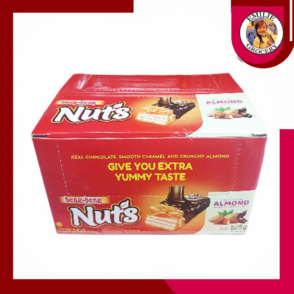 

Box Beng Beng Bengbeng Nuts Almond 1 Box Dus Isi 15 Pcs Sachet 15Pcs