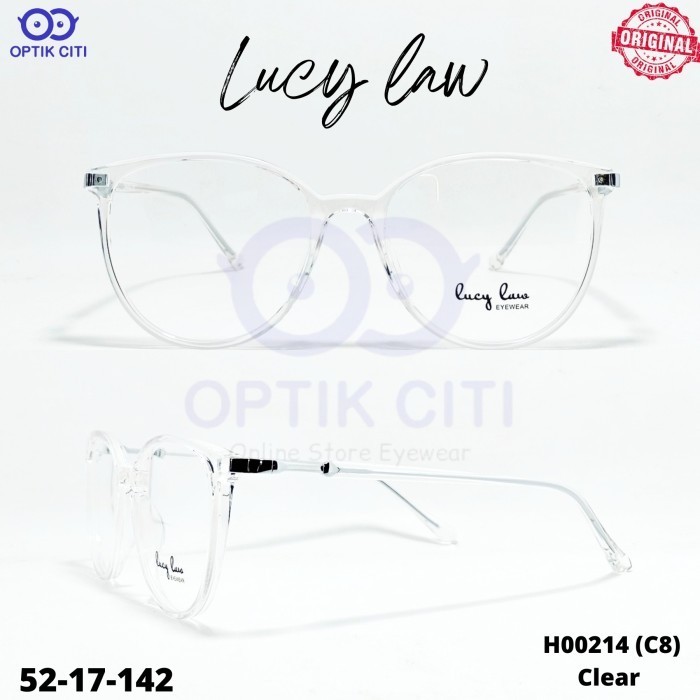 Frame Kacamata Wanita Cat Eye Lucy Law H 00214 Original