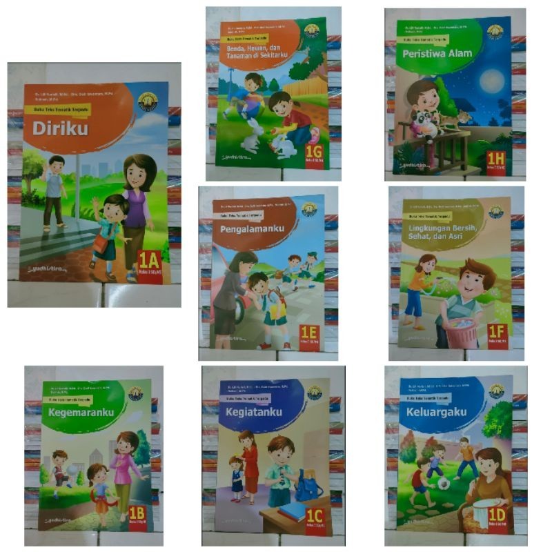PROMO Buku Tematik Terpadu 1A 1B 1C 1D 1E 1F 1G 1H Revisi Yudhistira