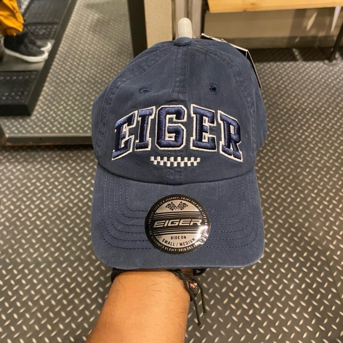 EIGER 1989 TOPI RIDING SERIES BASEBALL BREVIARY CAP - NAVY
