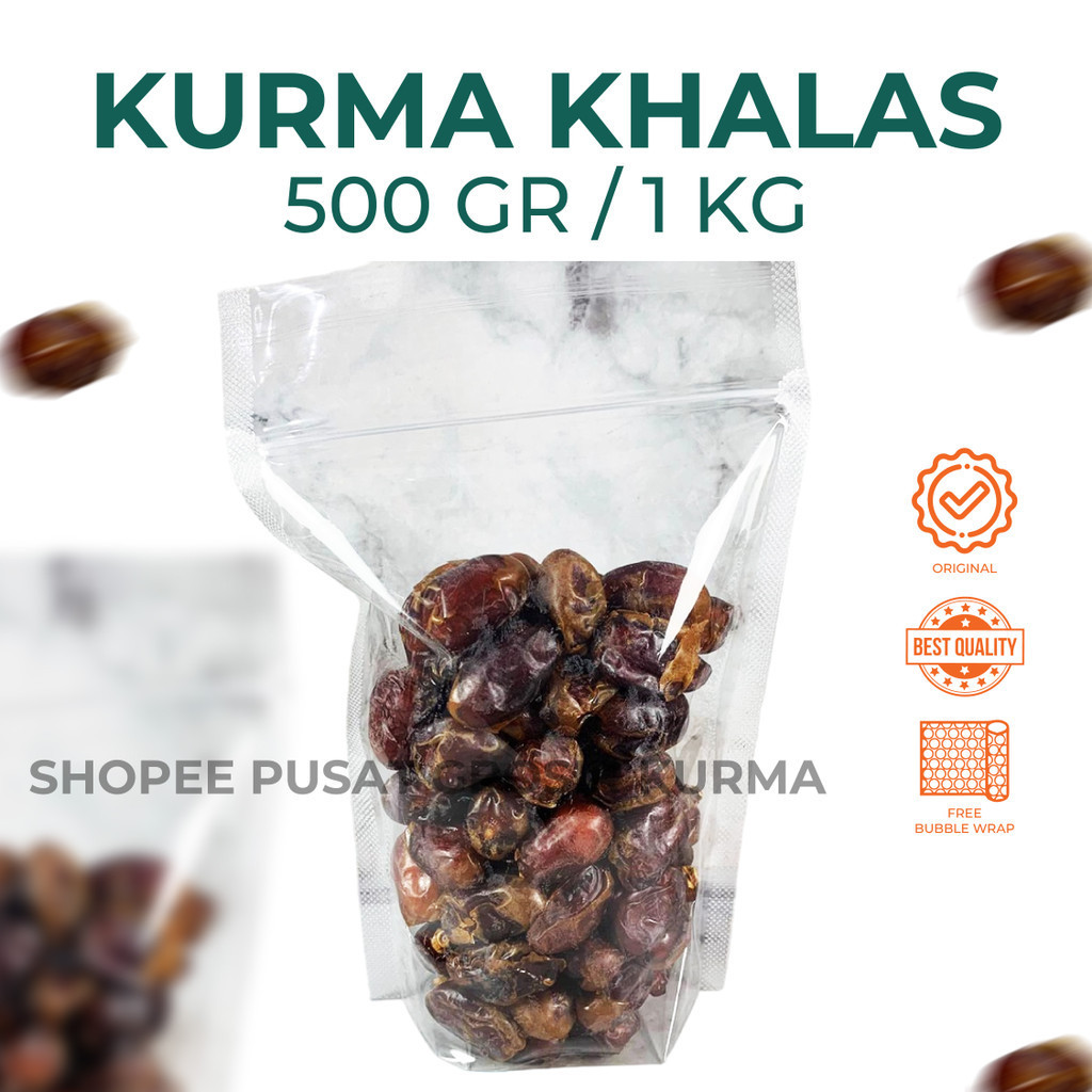 

KURMA KHALAS | KHALAS SA'AD | BEST QUALITY PREMIUM | CROWN DATES HALAS