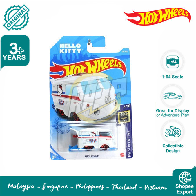 Hot Wheels Kool Kombi Hello Kitty - Cvradit