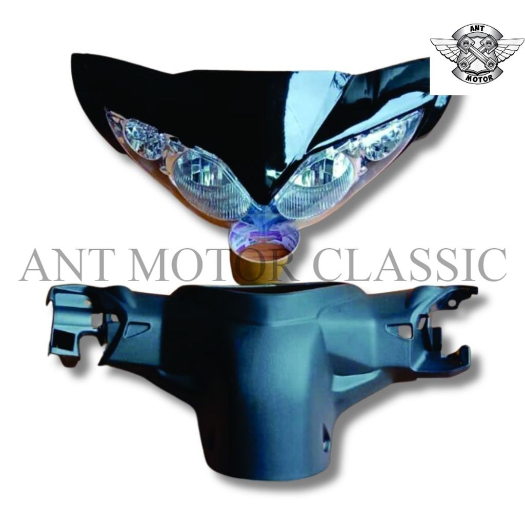 Batok depan batok belakang reflektor jupiter z new burhan warna HITAM Mirip Ori