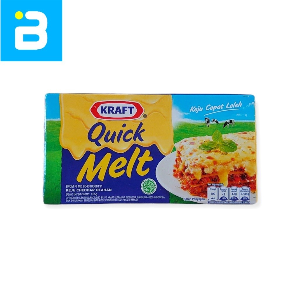 

Keju Kraft Quick Melt 165 G